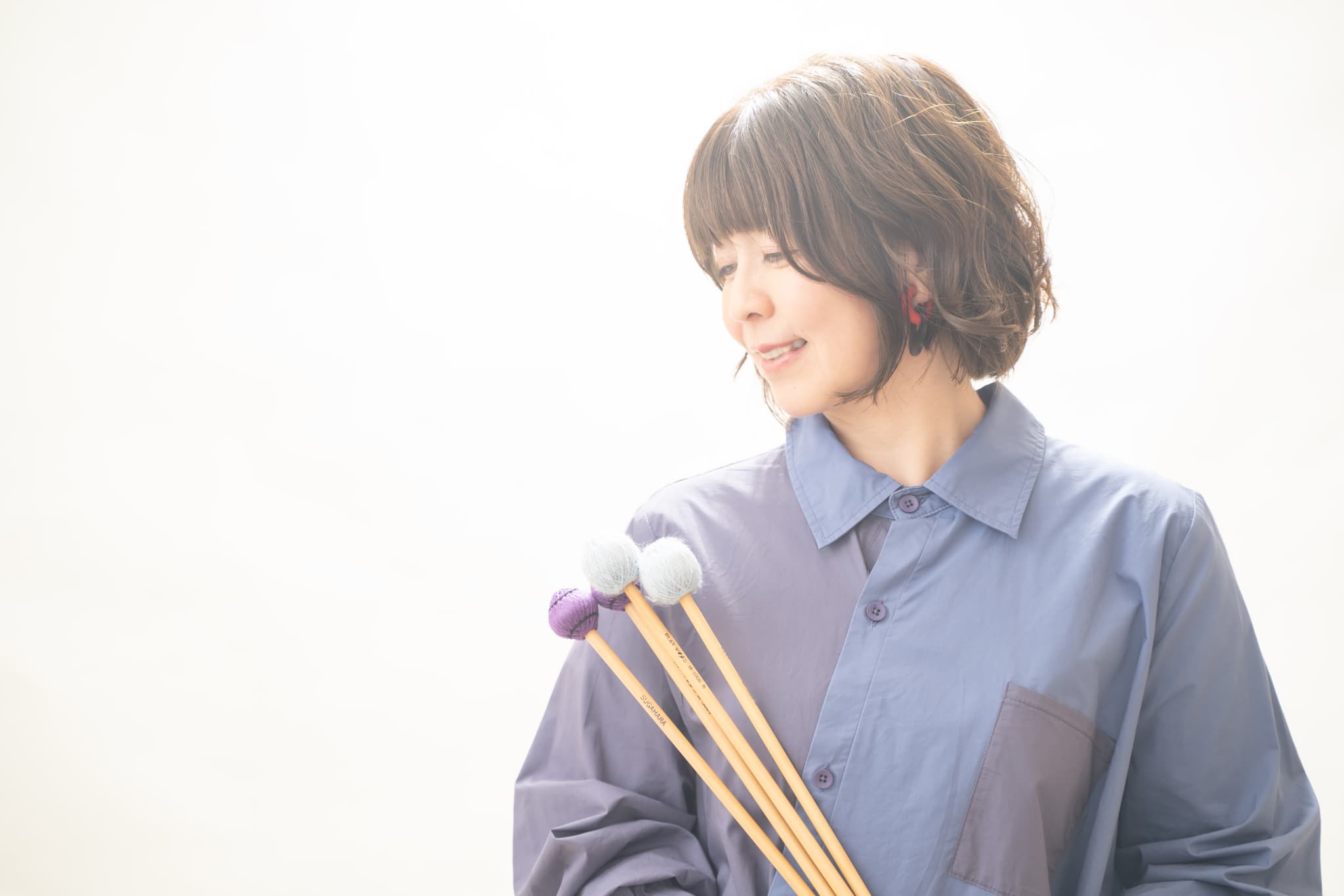 マリンバ奏者 廣石絢子
